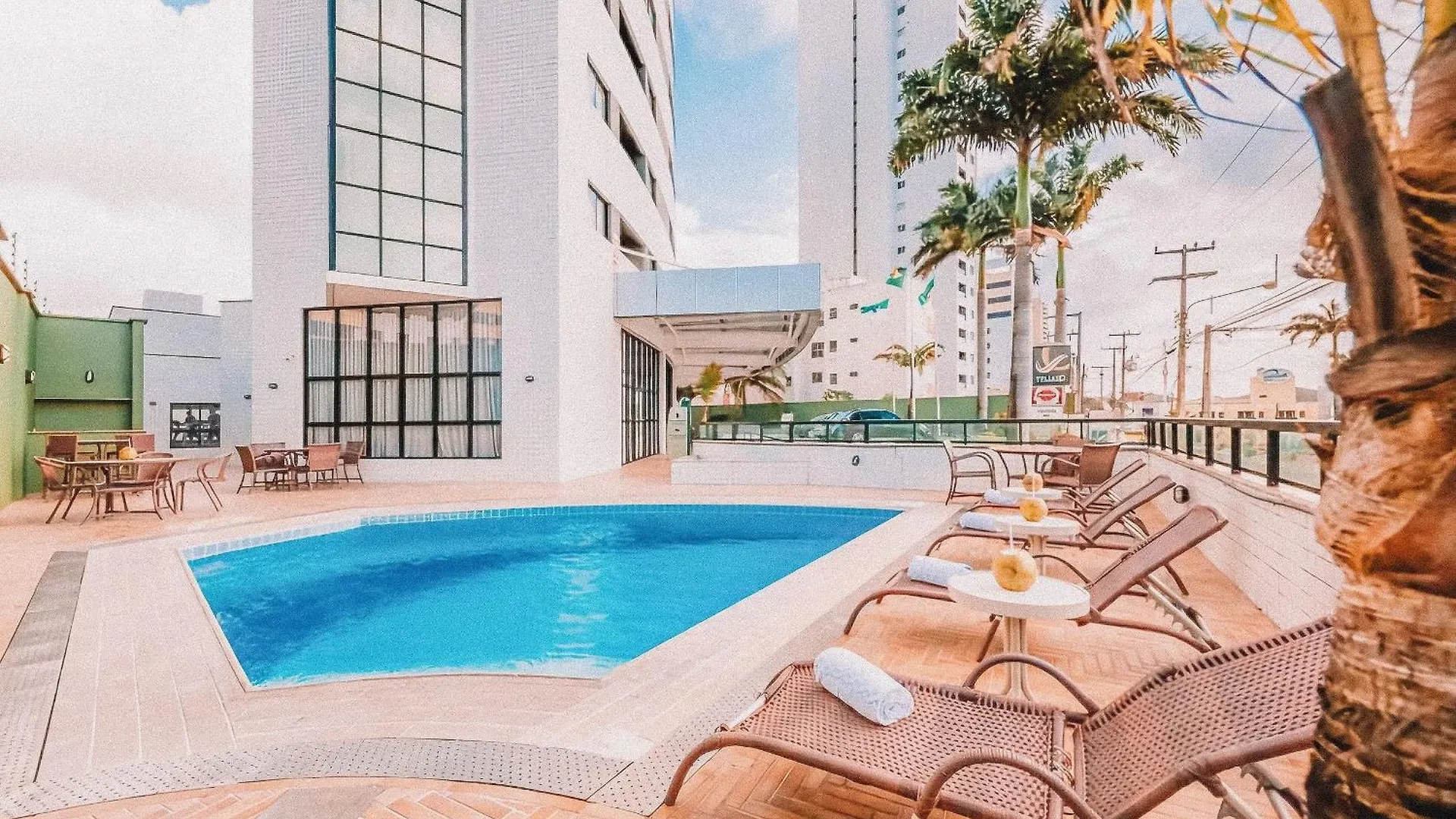 Suite #1706 Em Hotel A 180M Da Praia Natal